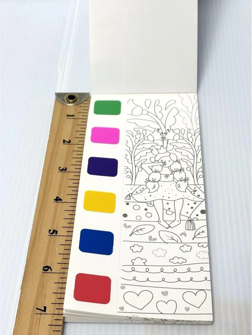 Fairy Tale Dream Kids Watercolor Painting Set with Book Pre-Designed Images -NEW